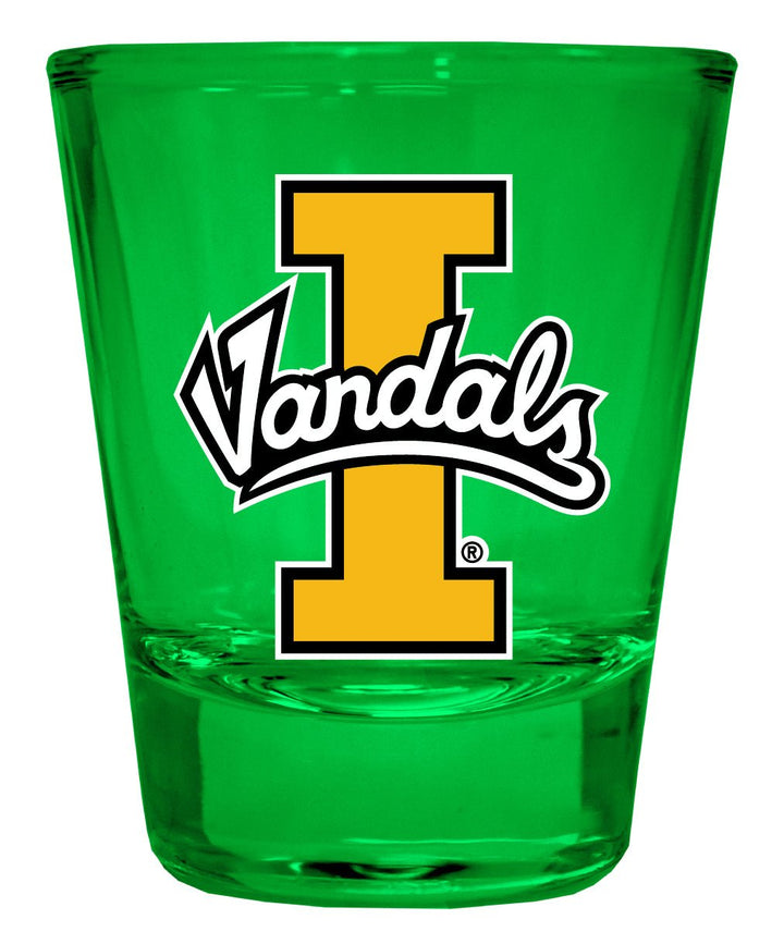 Idaho Vandals Full Color 2oz Shot Glass Officially Licensed Collegiate Product Image 1