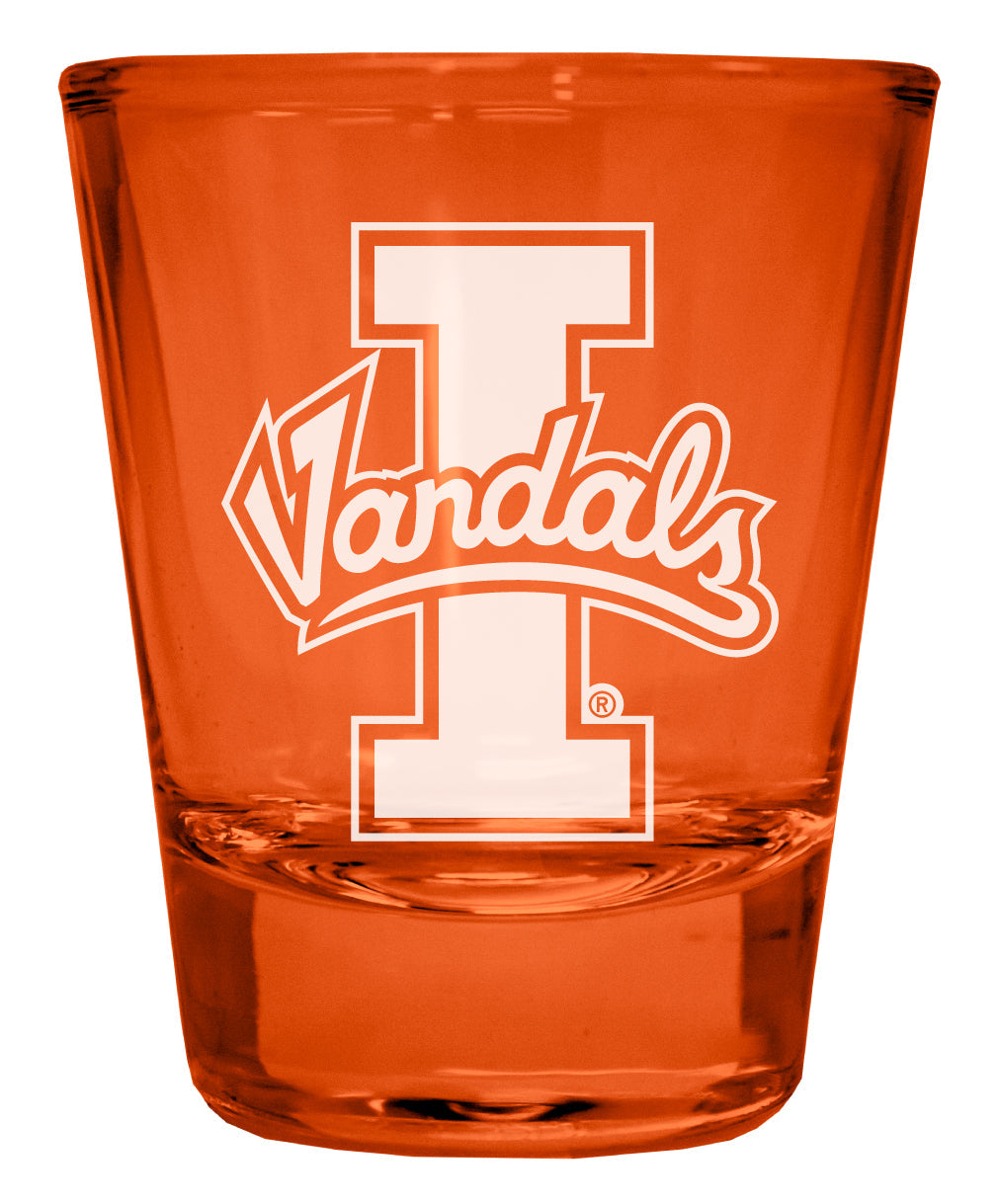 Idaho Vandals Engraved Full Color 2oz Shot Glass Officially Licensed Collegiate Product Image 4