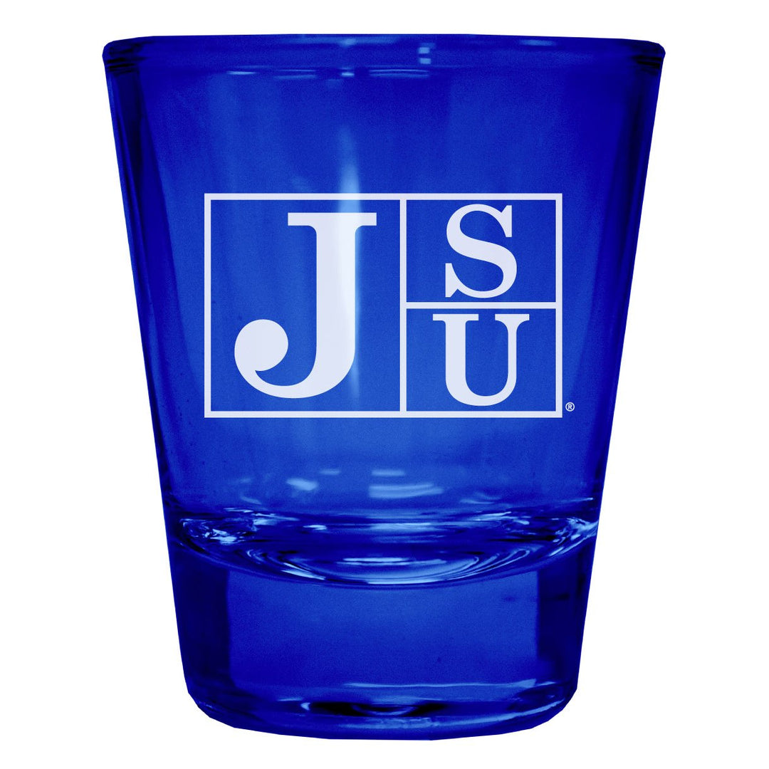 Jackson State University Engraved Full Color 2oz Shot Glass Officially Licensed Collegiate Product Image 4