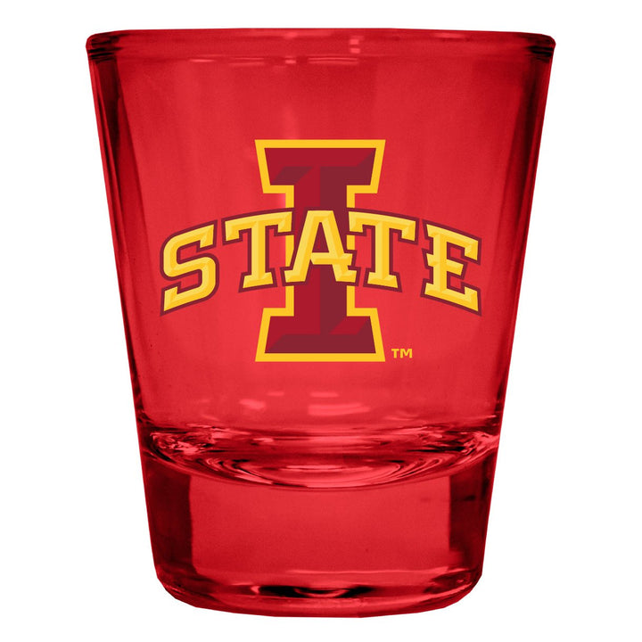 Iowa State Cyclones Full Color 2oz Shot Glass Officially Licensed Collegiate Product Image 4