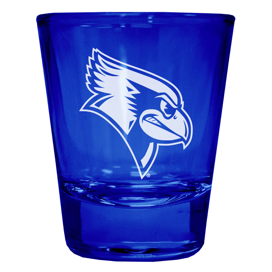 Illinois State birds Engraved Full Color 2oz Shot Glass Officially Licensed Collegiate Product Image 2