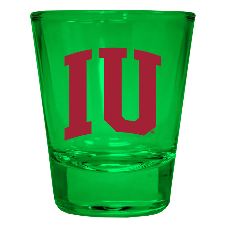 Indiana Hoosiers Full Color 2oz Shot Glass Officially Licensed Collegiate Product Image 2