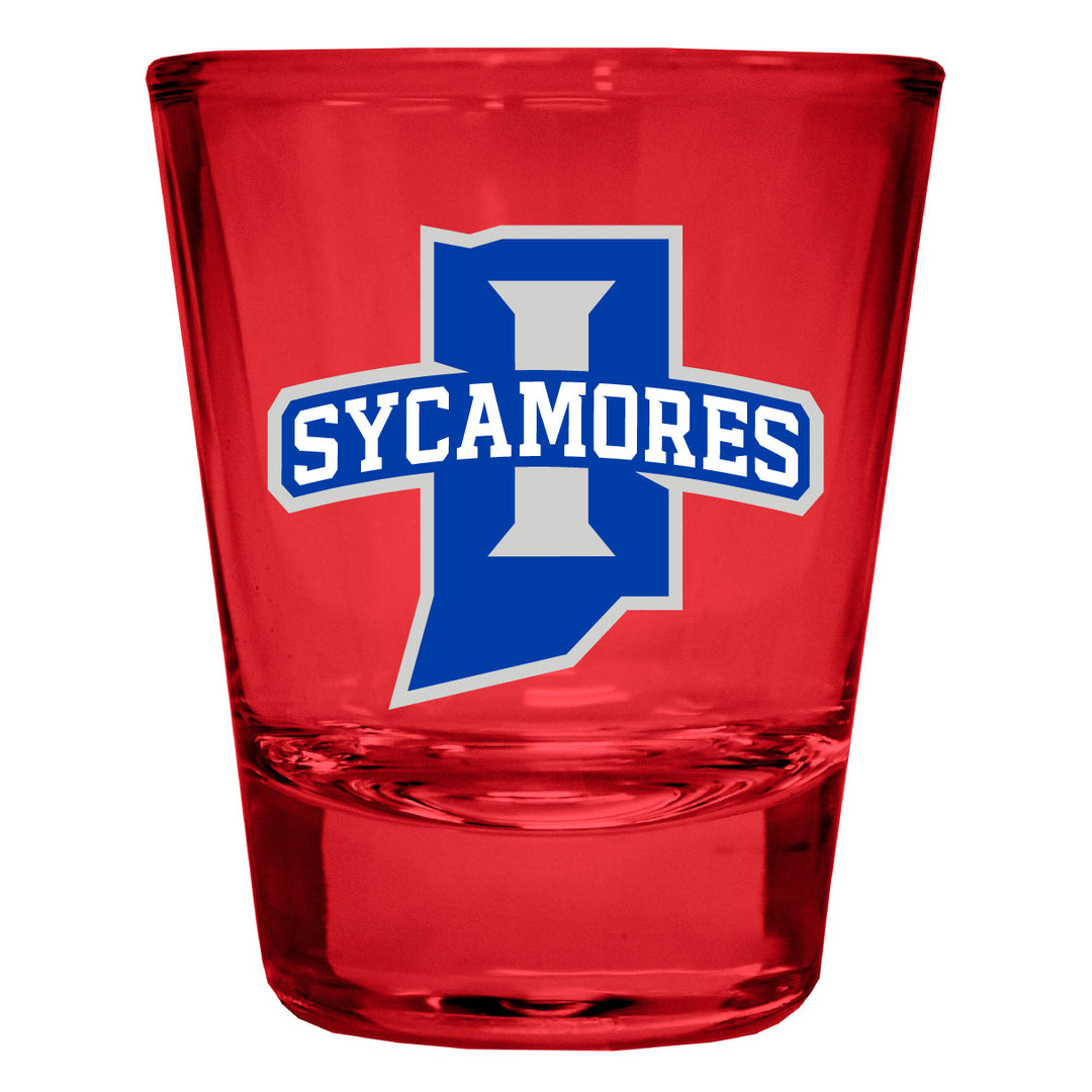 Indiana State University Full Color 2oz Shot Glass Officially Licensed Collegiate Product Image 2