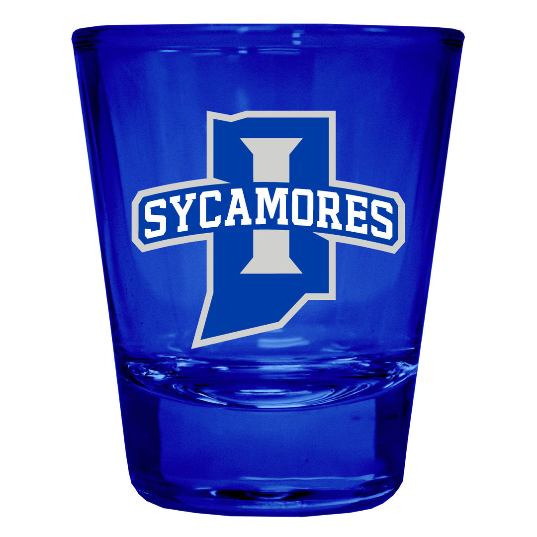 Indiana State University Full Color 2oz Shot Glass Officially Licensed Collegiate Product Image 3