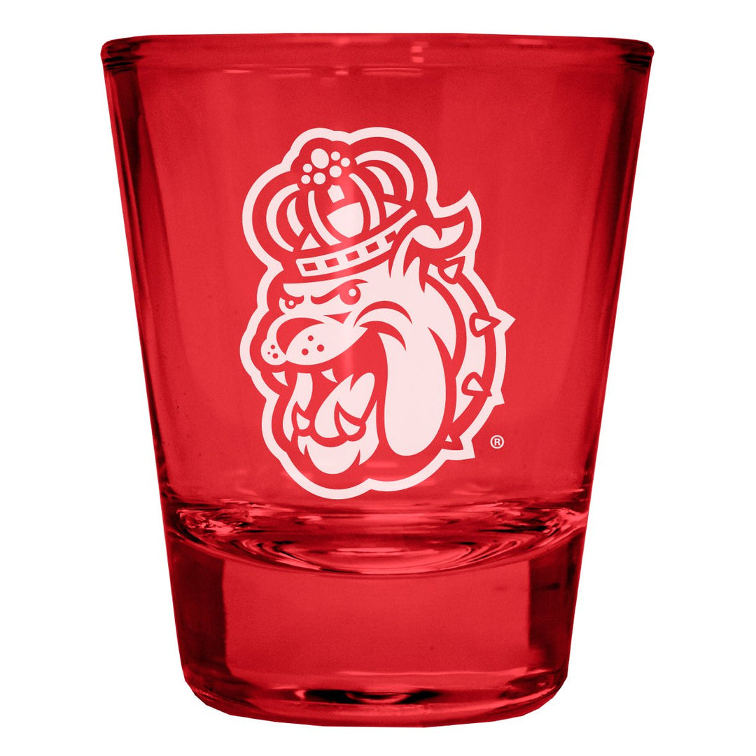 James Madison Dukes Engraved Full Color 2oz Shot Glass Officially Licensed Collegiate Product Image 4