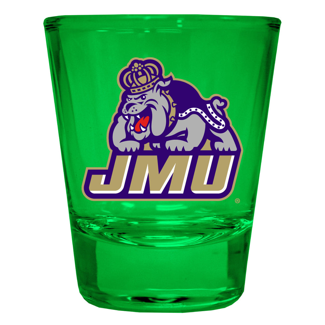 James Madison Dukes Full Color 2oz Shot Glass Officially Licensed Collegiate Product Image 4