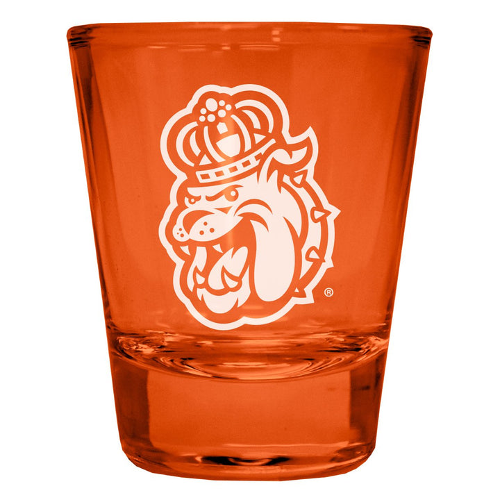 James Madison Dukes Engraved Full Color 2oz Shot Glass Officially Licensed Collegiate Product Image 4