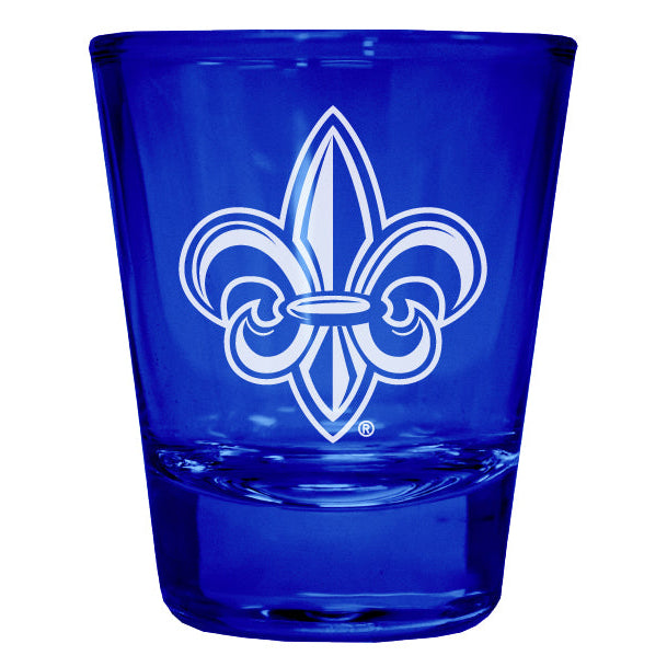 Louisiana at Lafayette Ragin Cajuns Engraved Full Color 2oz Shot Glass Officially Licensed Collegiate Product Image 3