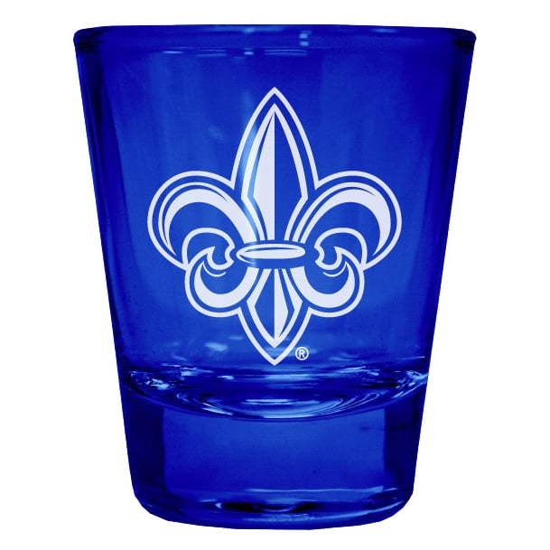 Louisiana at Lafayette Ragin Cajuns Engraved Full Color 2oz Shot Glass Officially Licensed Collegiate Product Image 1