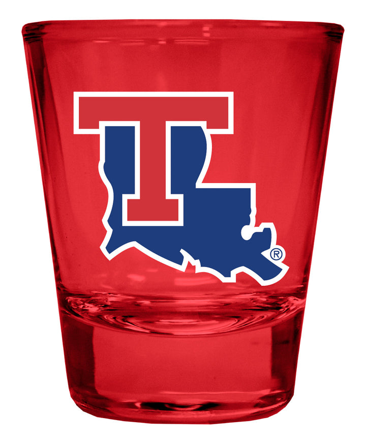 Louisiana Tech Bulldogs Full Color 2oz Shot Glass Officially Licensed Collegiate Product Image 2