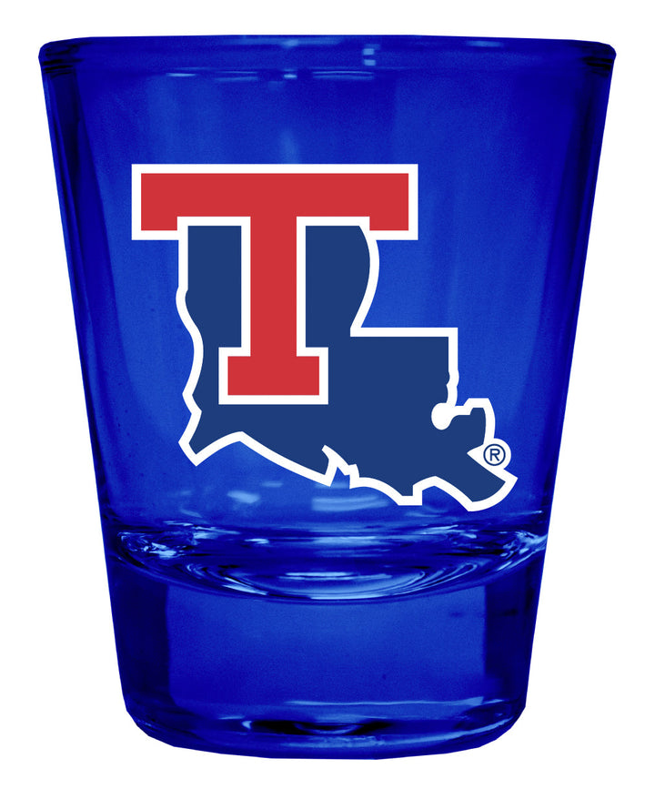 Louisiana Tech Bulldogs Full Color 2oz Shot Glass Officially Licensed Collegiate Product Image 3