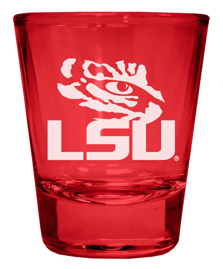 LSU Tigers Engraved Full Color 2oz Shot Glass Officially Licensed Collegiate Product Image 2