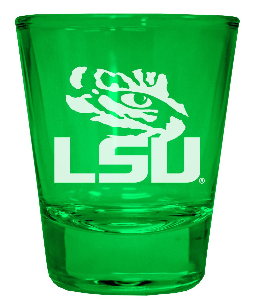 LSU Tigers Engraved Full Color 2oz Shot Glass Officially Licensed Collegiate Product Image 4