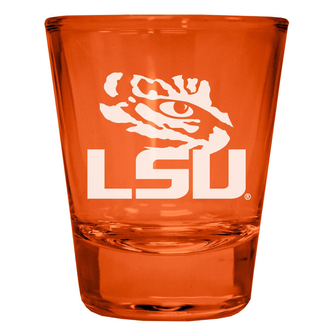 LSU Tigers Engraved Full Color 2oz Shot Glass Officially Licensed Collegiate Product Image 4