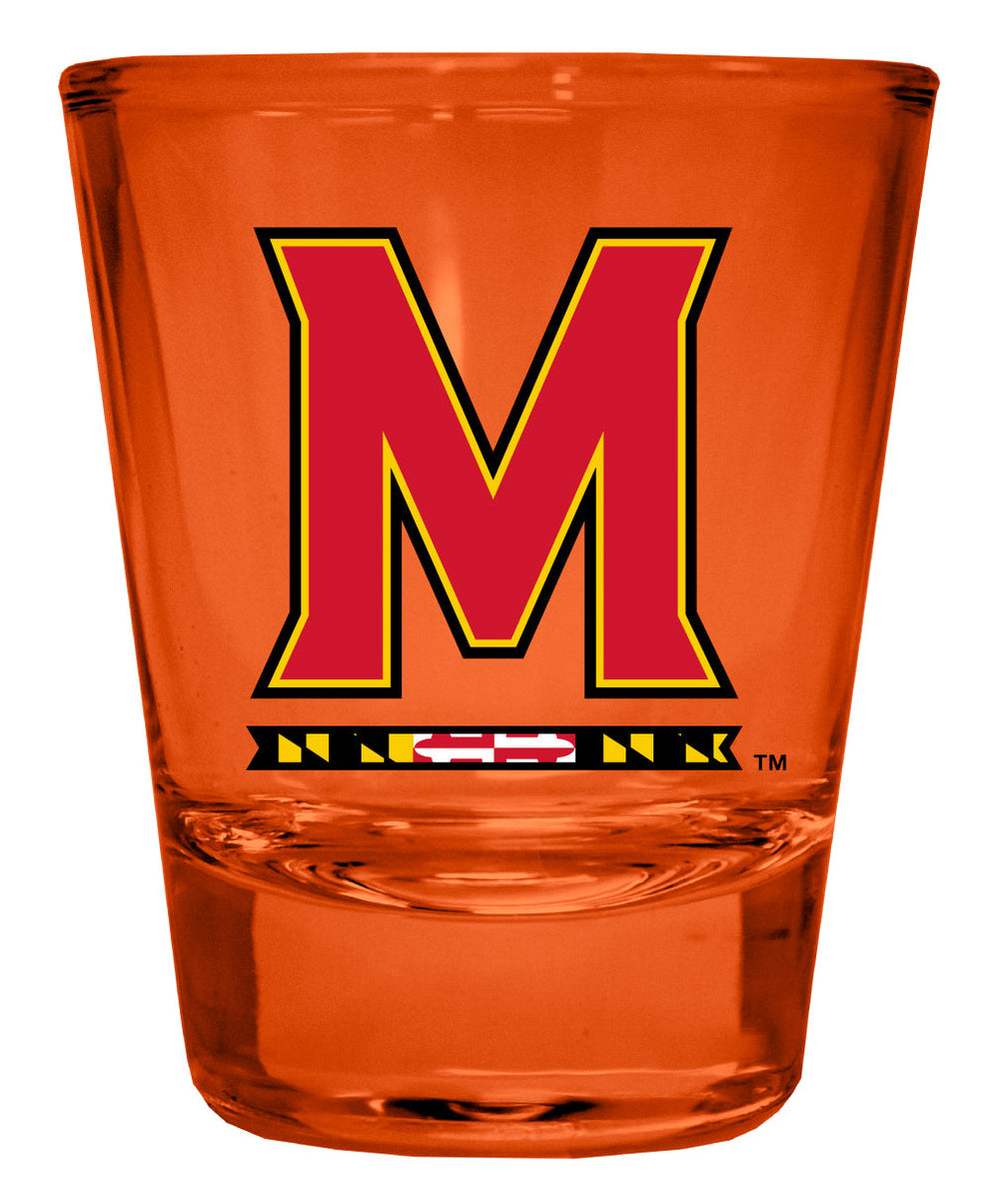 Maryland Terrapins Full Color 2oz Shot Glass Officially Licensed Collegiate Product Image 2