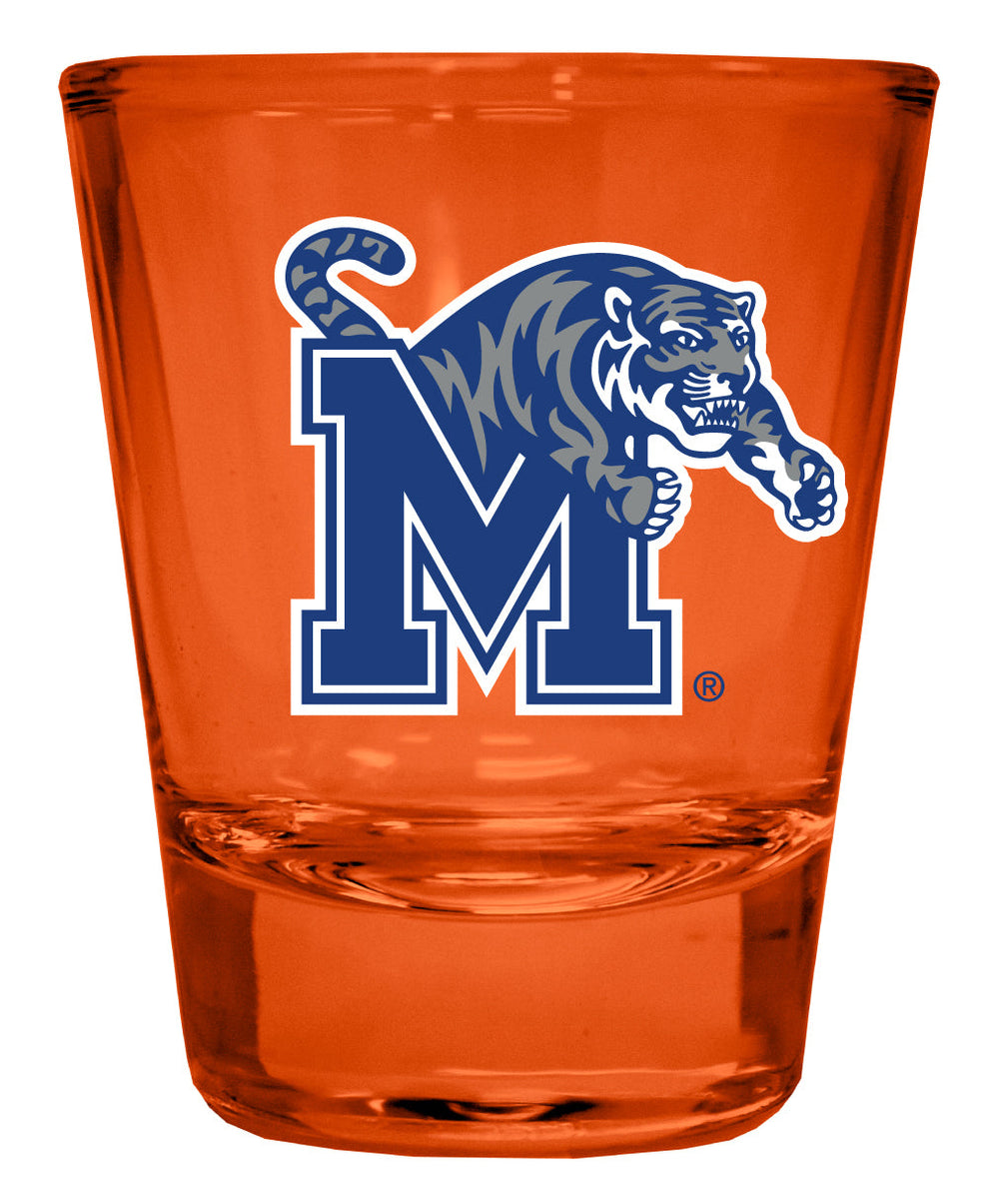 Memphis Tigers Full Color 2oz Shot Glass Officially Licensed Collegiate Product Image 2