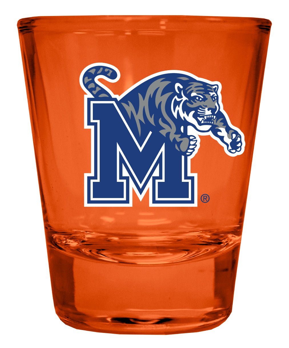 Memphis Tigers Full Color 2oz Shot Glass Officially Licensed Collegiate Product Image 1