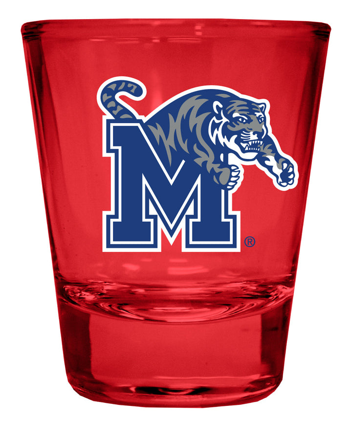 Memphis Tigers Full Color 2oz Shot Glass Officially Licensed Collegiate Product Image 3