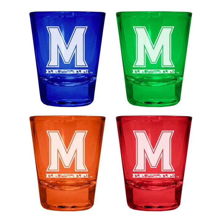 Maryland Terrapins Engraved Full Color 2oz Shot Glass Officially Licensed Collegiate Product Image 4