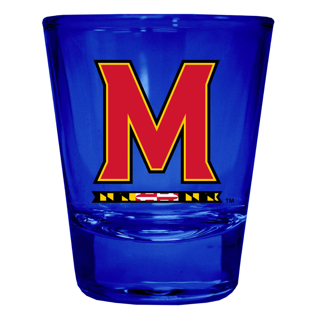 Maryland Terrapins Full Color 2oz Shot Glass Officially Licensed Collegiate Product Image 4