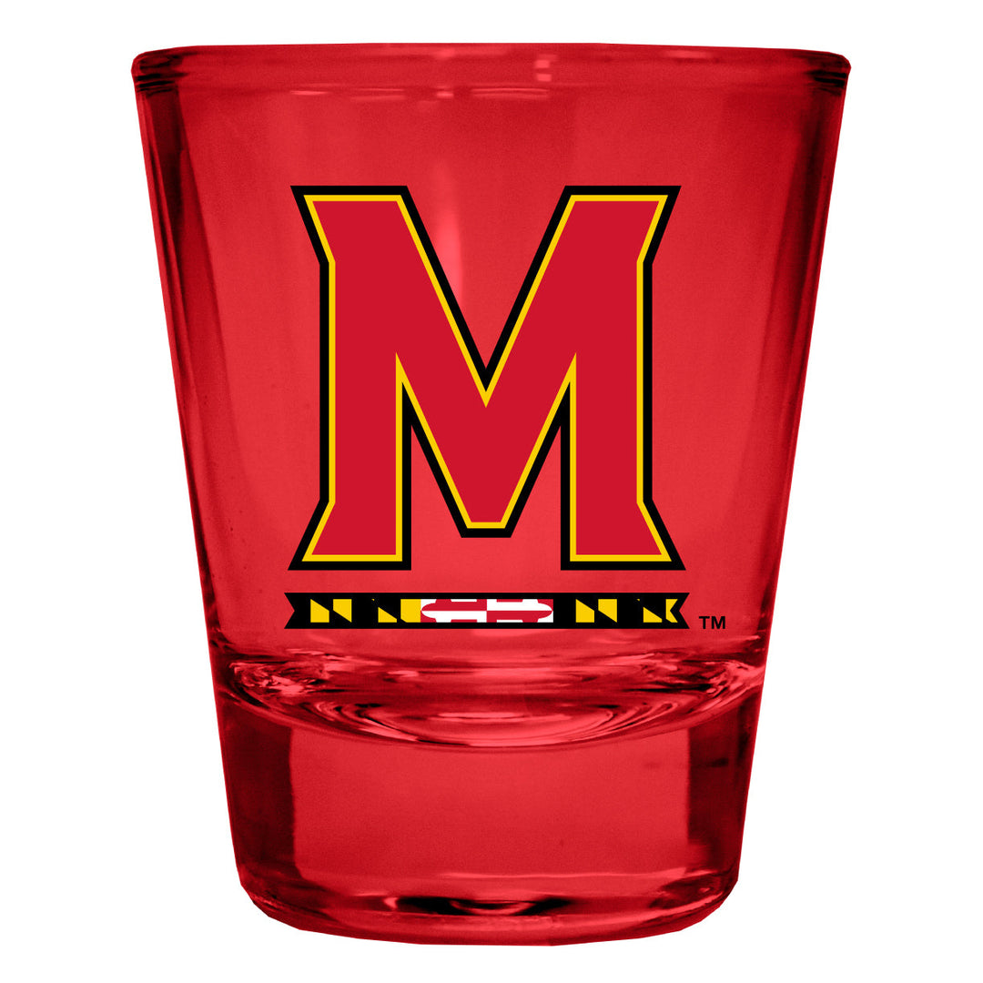 Maryland Terrapins Full Color 2oz Shot Glass Officially Licensed Collegiate Product Image 4