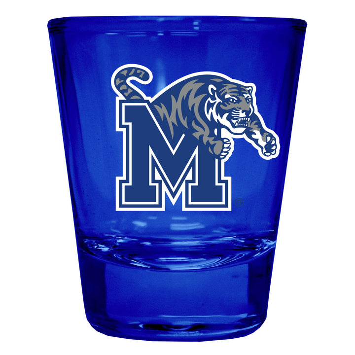 Memphis Tigers Full Color 2oz Shot Glass Officially Licensed Collegiate Product Image 4