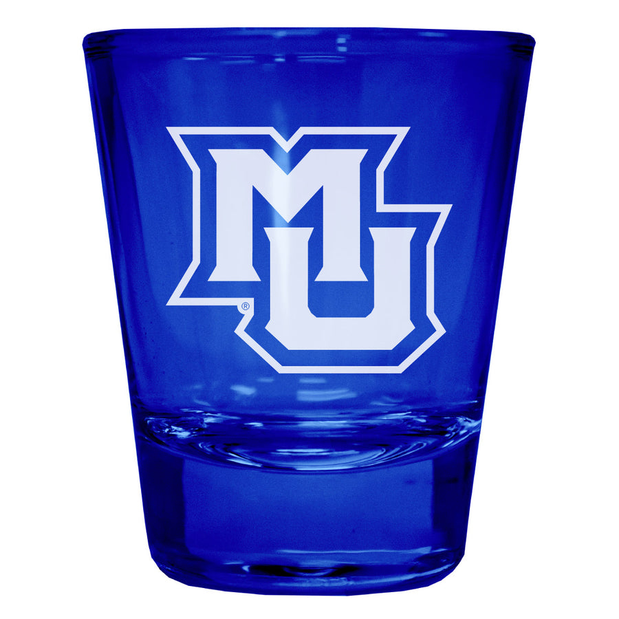 Marquette Golden Eagles Engraved Full Color 2oz Shot Glass Officially Licensed Collegiate Product Image 1