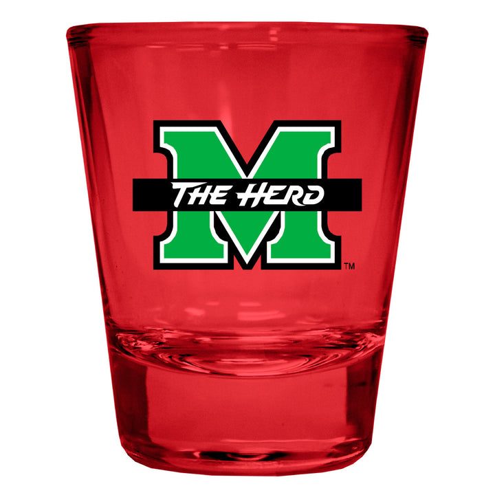 Marshall Thundering Herd Full Color 2oz Shot Glass Officially Licensed Collegiate Product Image 4