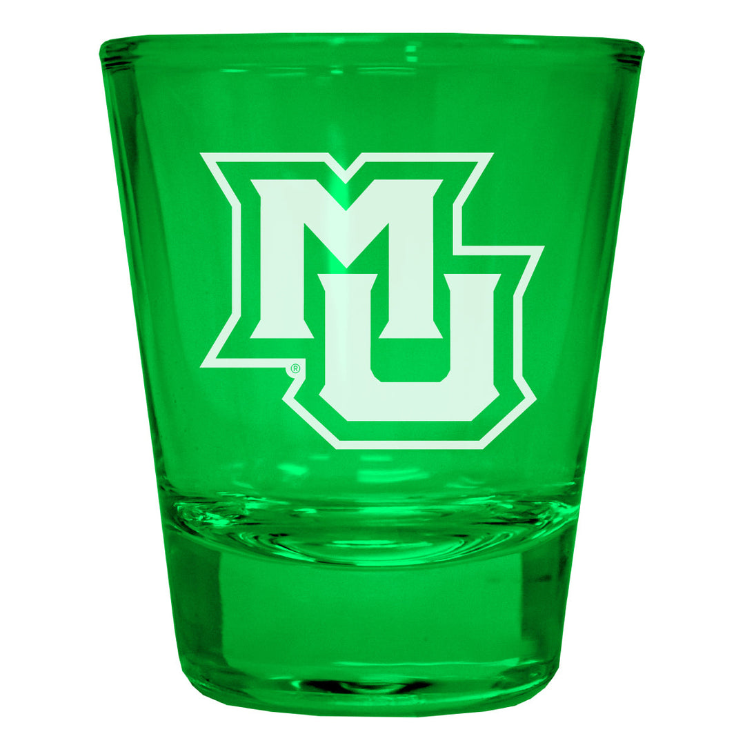 Marquette Golden Eagles Engraved Full Color 2oz Shot Glass Officially Licensed Collegiate Product Image 4