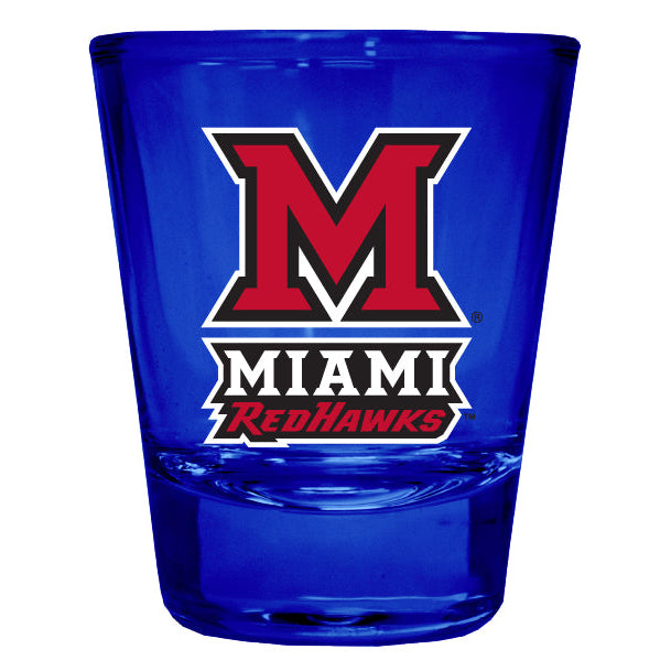 Miami University of Ohio Full Color 2oz Shot Glass Officially Licensed Collegiate Product Image 3