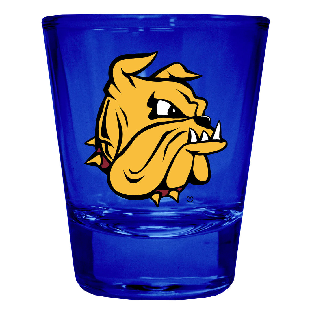 Minnesota Duluth Bulldogs Full Color 2oz Shot Glass Officially Licensed Collegiate Product Image 2