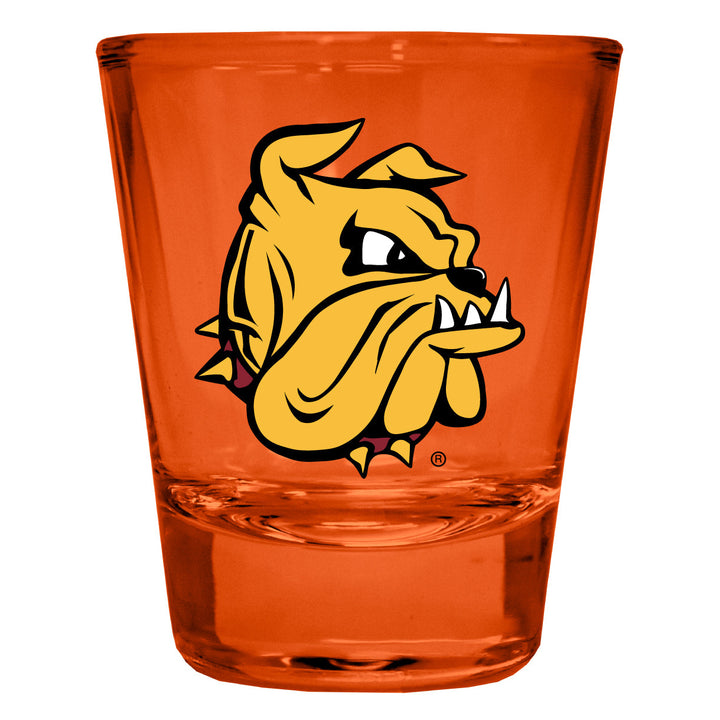 Minnesota Duluth Bulldogs Full Color 2oz Shot Glass Officially Licensed Collegiate Product Image 3