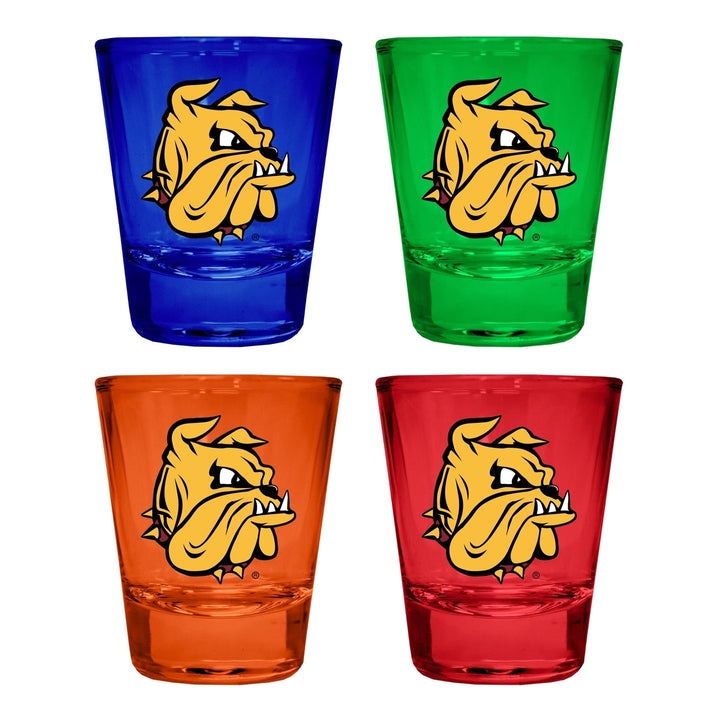 Minnesota Duluth Bulldogs Full Color 2oz Shot Glass Officially Licensed Collegiate Product Image 4