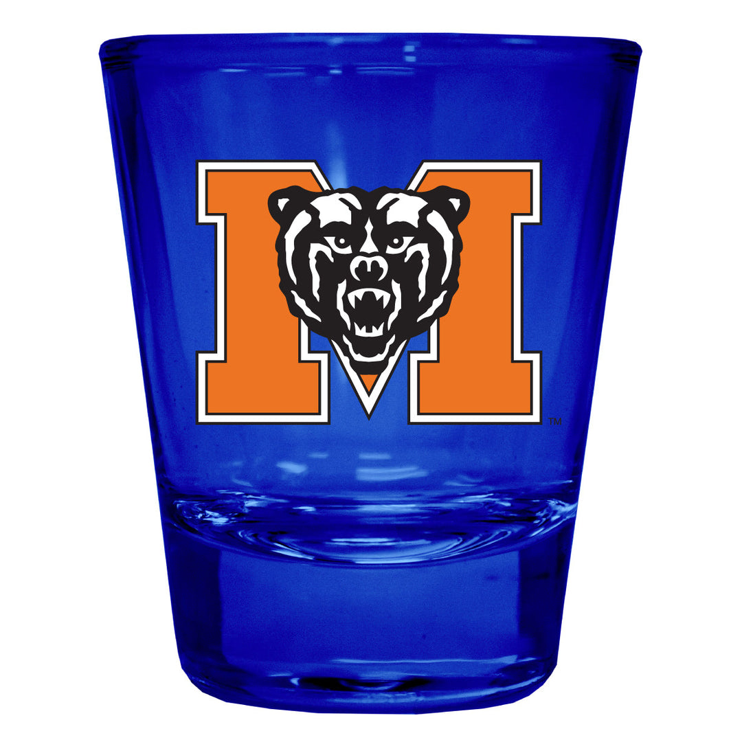 Mercer University Full Color 2oz Shot Glass Officially Licensed Collegiate Product Image 1