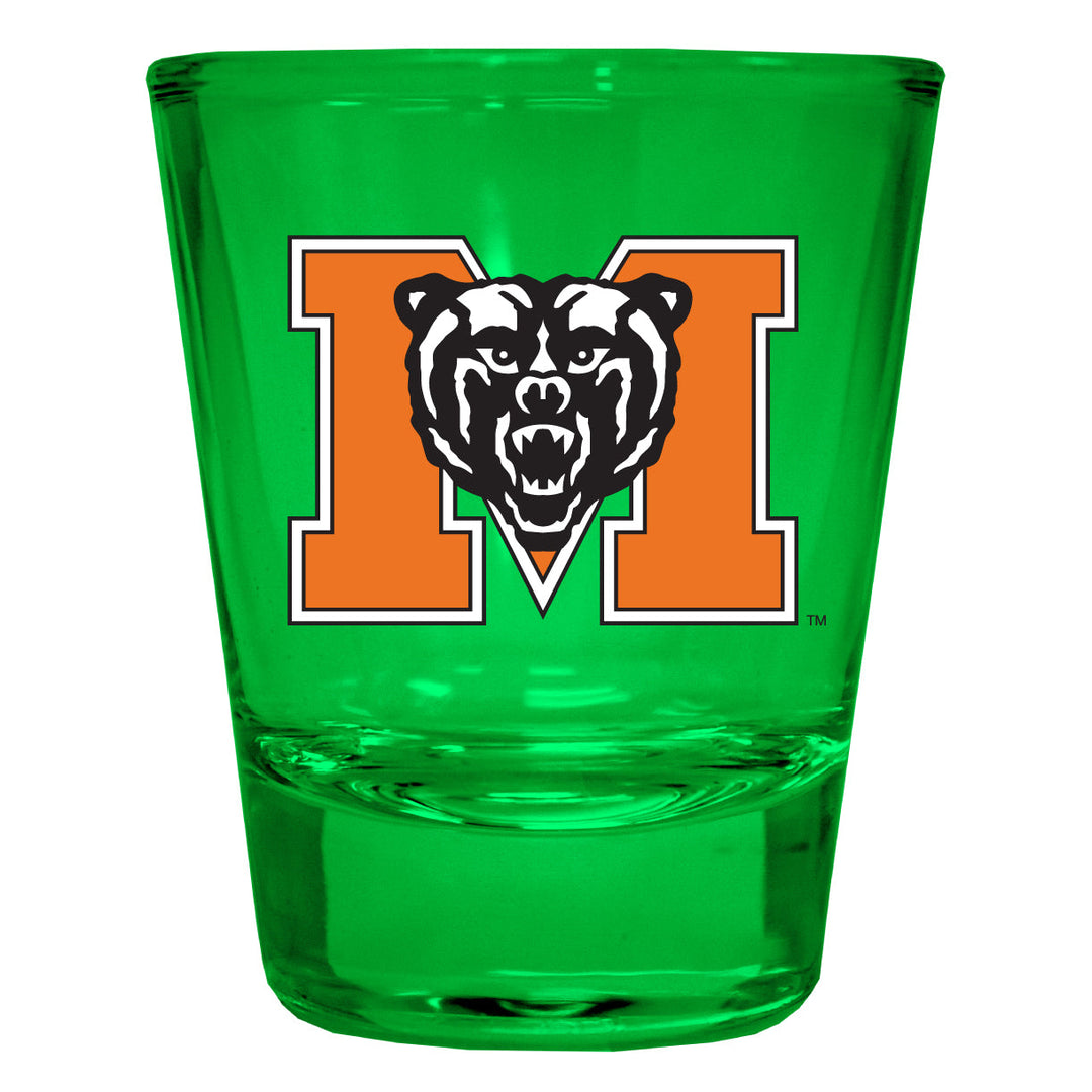 Mercer University Full Color 2oz Shot Glass Officially Licensed Collegiate Product Image 3