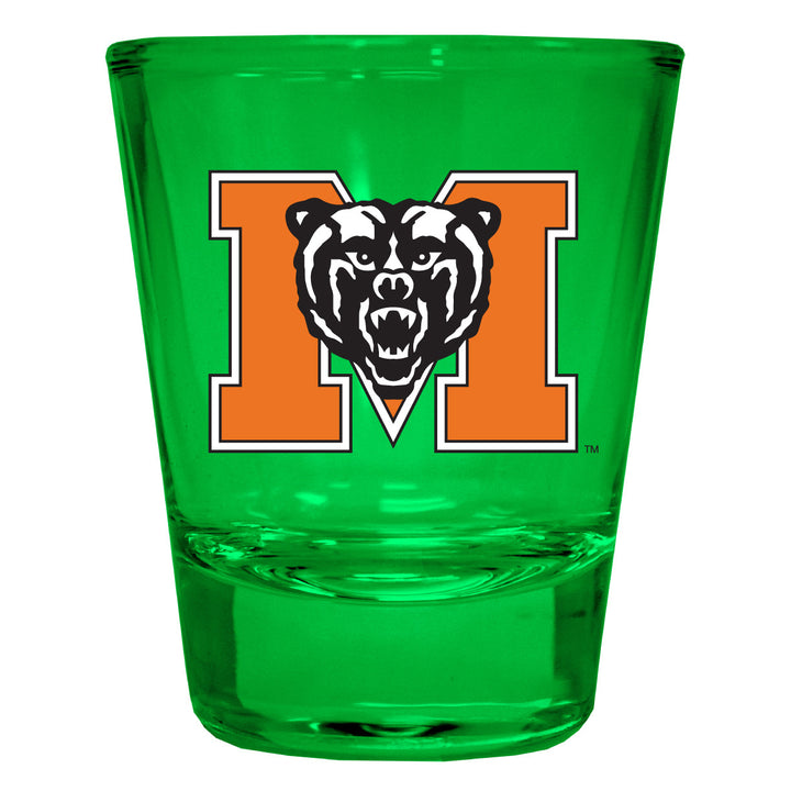 Mercer University Full Color 2oz Shot Glass Officially Licensed Collegiate Product Image 3