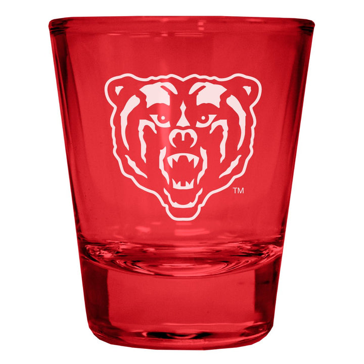 Mercer University Engraved Full Color 2oz Shot Glass Officially Licensed Collegiate Product Image 1