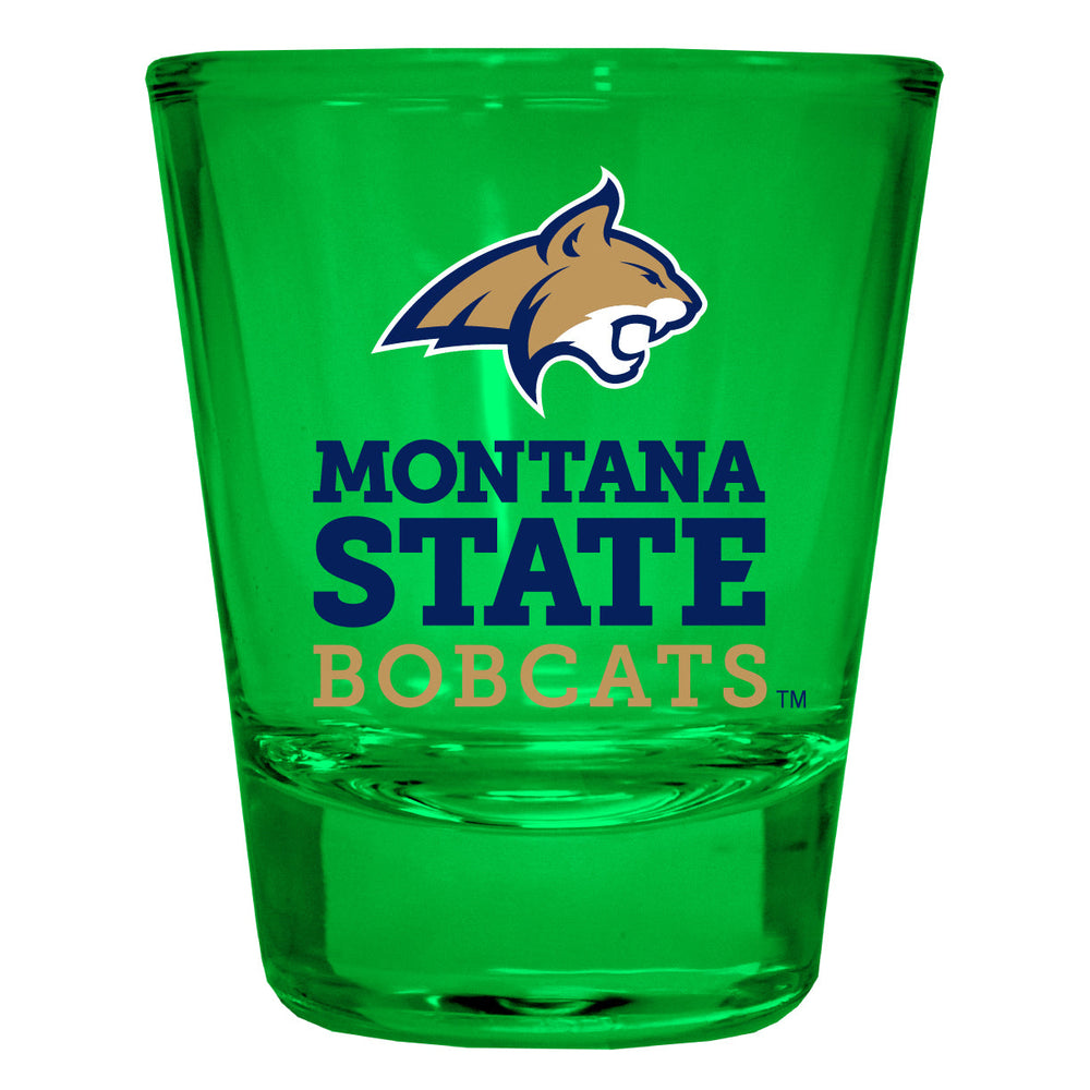 Montana State Bobcats Full Color 2oz Shot Glass Officially Licensed Collegiate Product Image 2