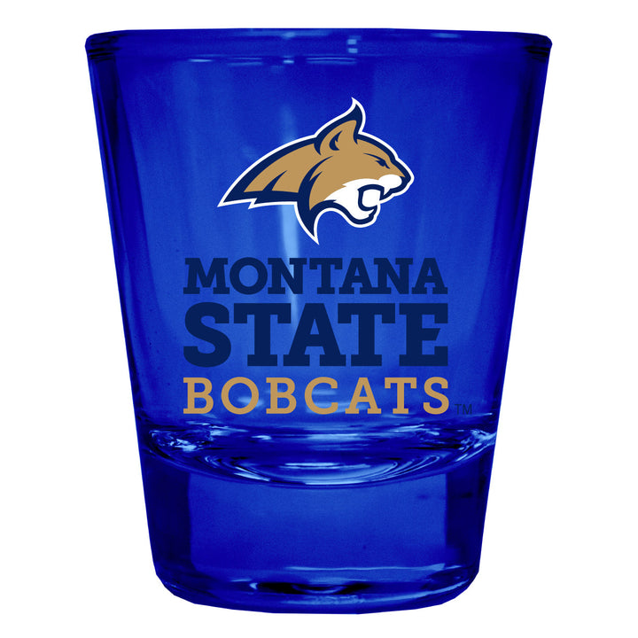 Montana State Bobcats Full Color 2oz Shot Glass Officially Licensed Collegiate Product Image 3