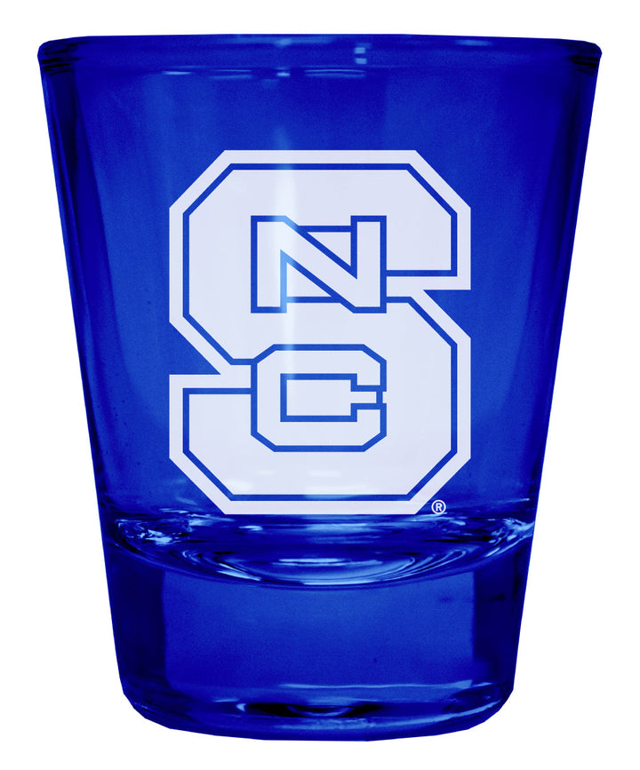 NC State Wolfpack Engraved Full Color 2oz Shot Glass Officially Licensed Collegiate Product Image 4