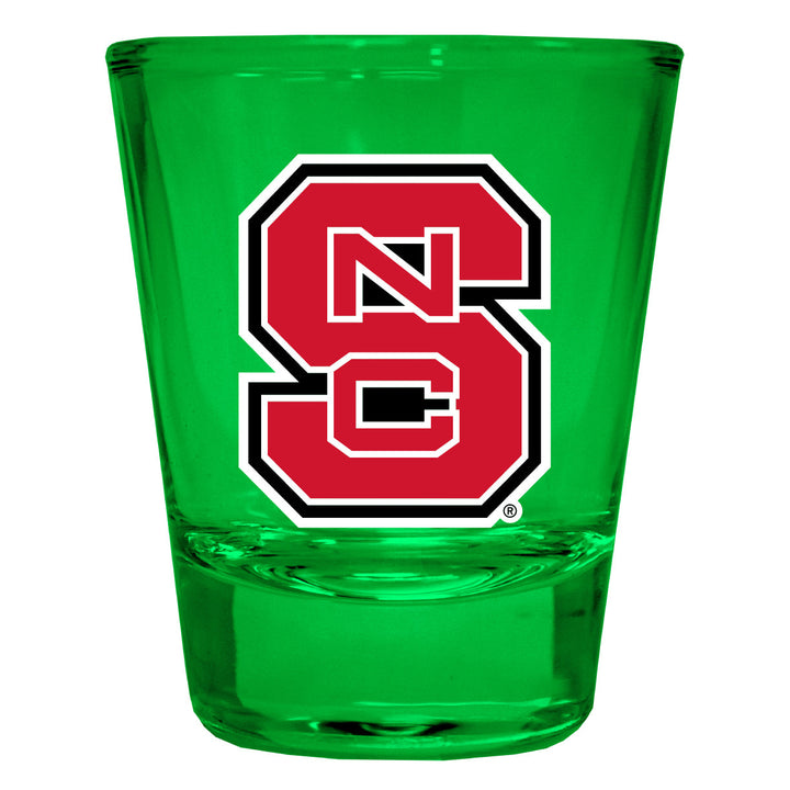 NC State Wolfpack Full Color 2oz Shot Glass Officially Licensed Collegiate Product Image 1