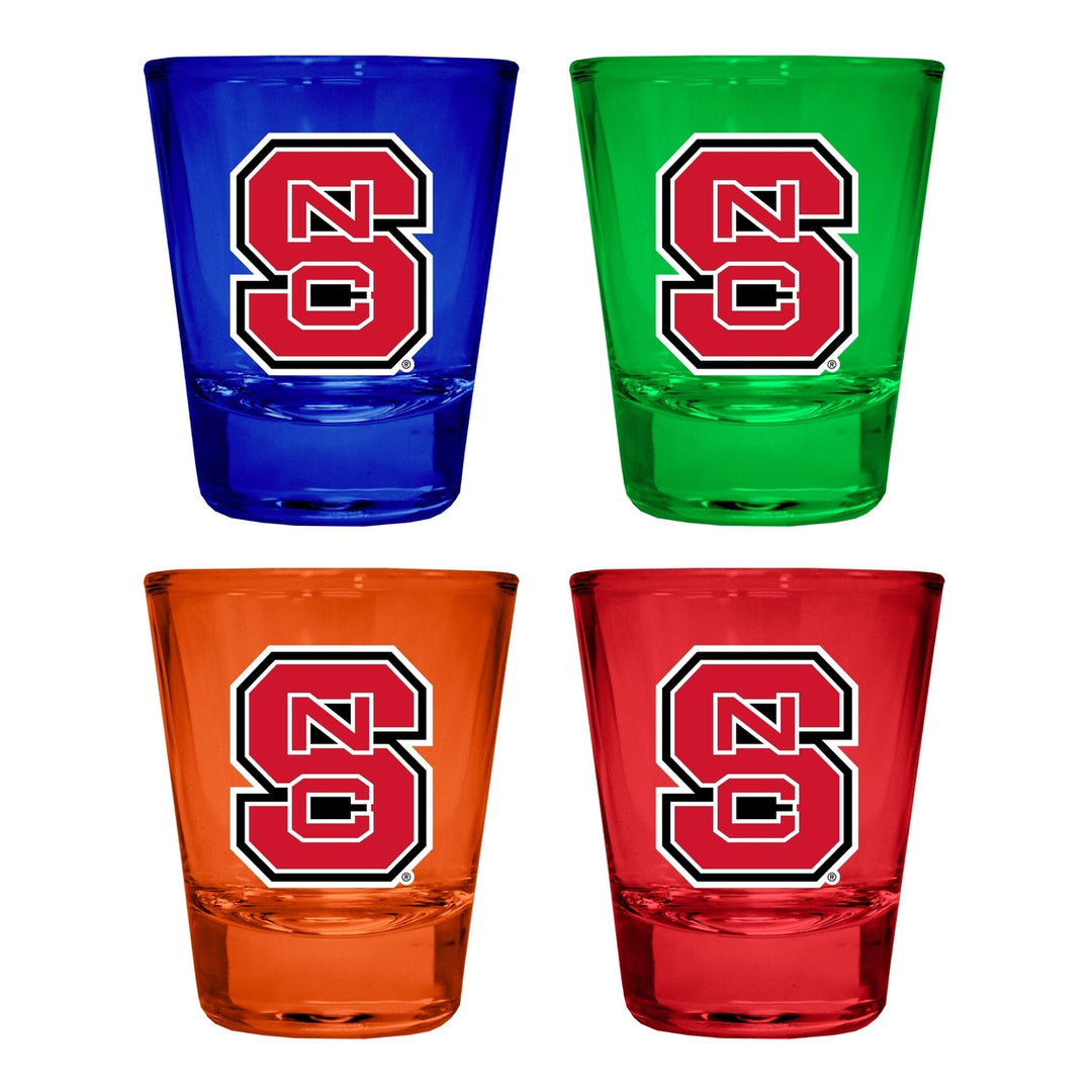 NC State Wolfpack Full Color 2oz Shot Glass Officially Licensed Collegiate Product Image 2