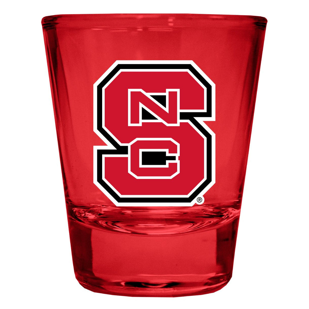 NC State Wolfpack Full Color 2oz Shot Glass Officially Licensed Collegiate Product Image 1