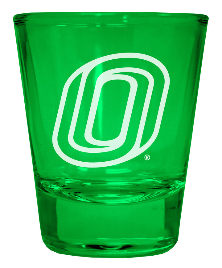 Nebraska at Omaha Engraved Full Color 2oz Shot Glass Officially Licensed Collegiate Product Image 4