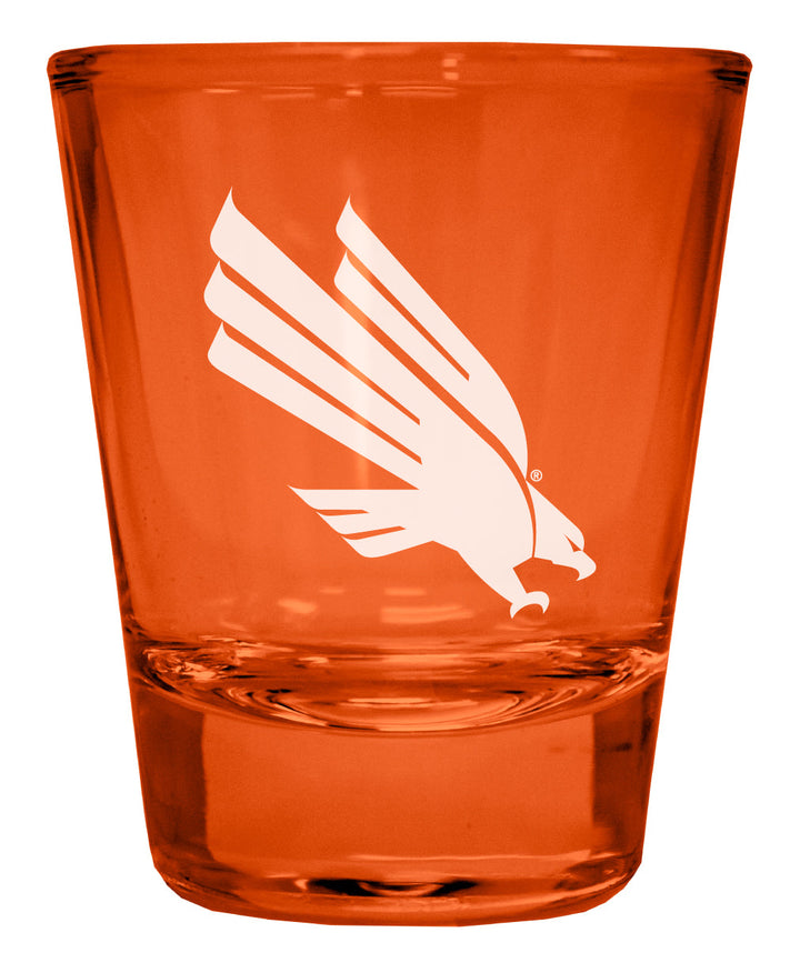 North Texas Engraved Full Color 2oz Shot Glass Officially Licensed Collegiate Product Image 3