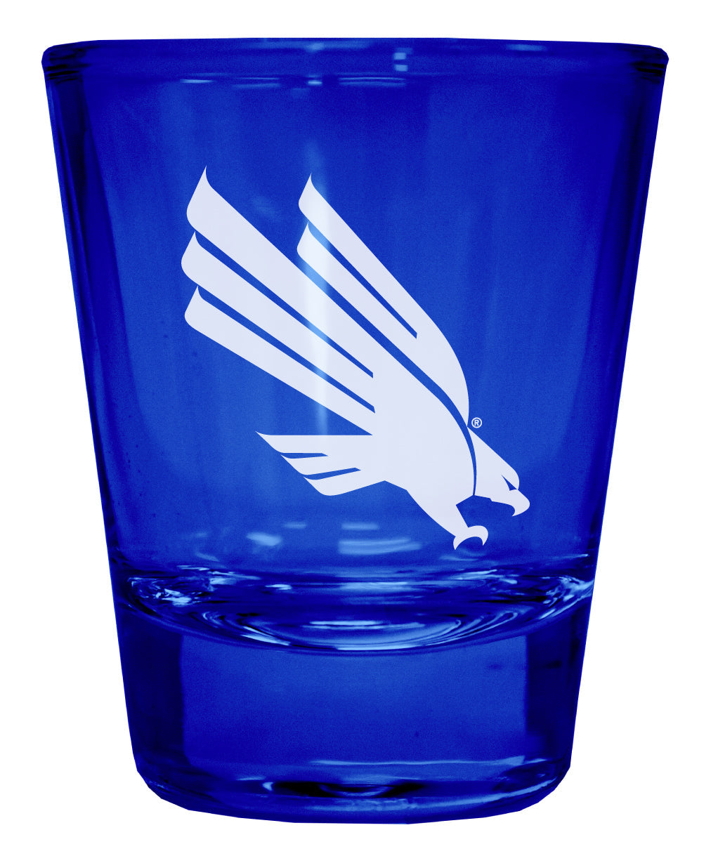 North Texas Engraved Full Color 2oz Shot Glass Officially Licensed Collegiate Product Image 4