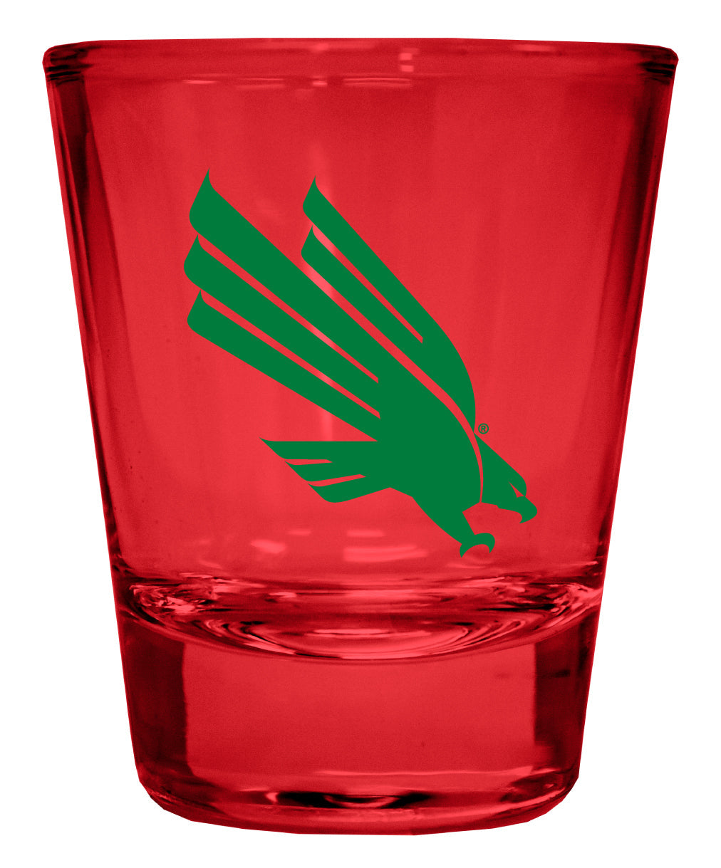 North Texas Full Color 2oz Shot Glass Officially Licensed Collegiate Product Image 1