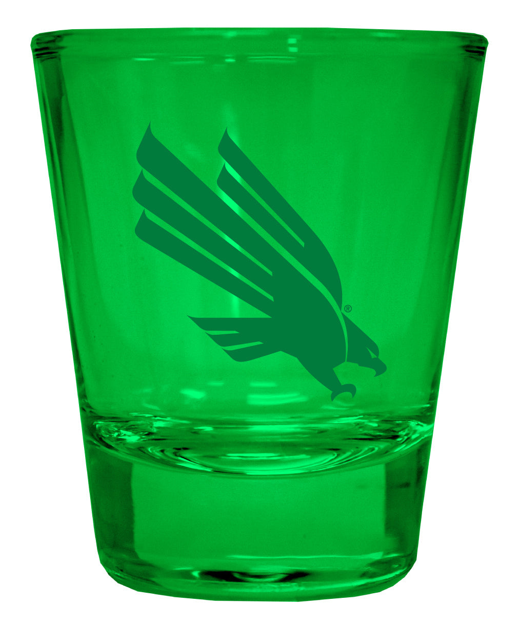 North Texas Full Color 2oz Shot Glass Officially Licensed Collegiate Product Image 2