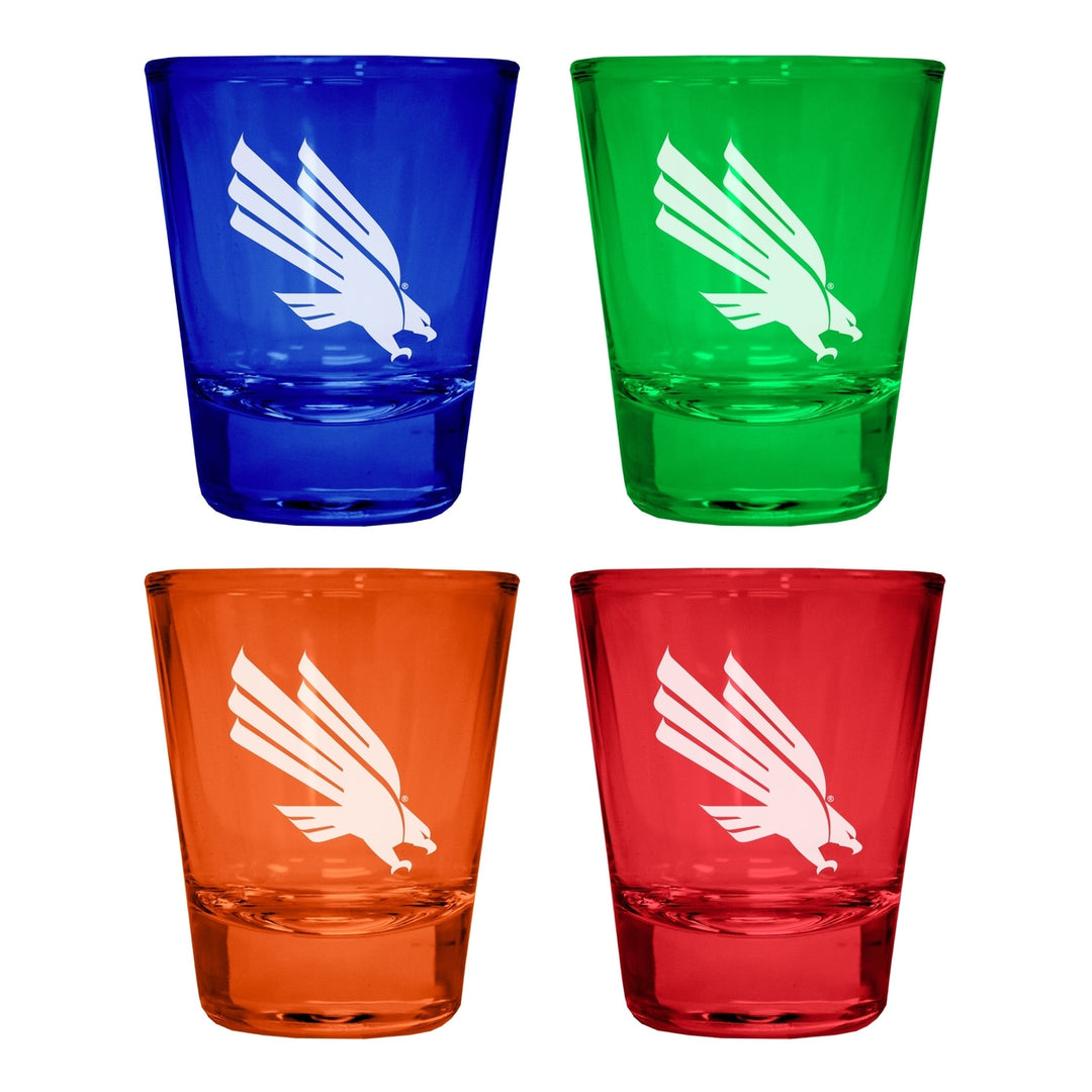 North Texas Engraved Full Color 2oz Shot Glass Officially Licensed Collegiate Product Image 4