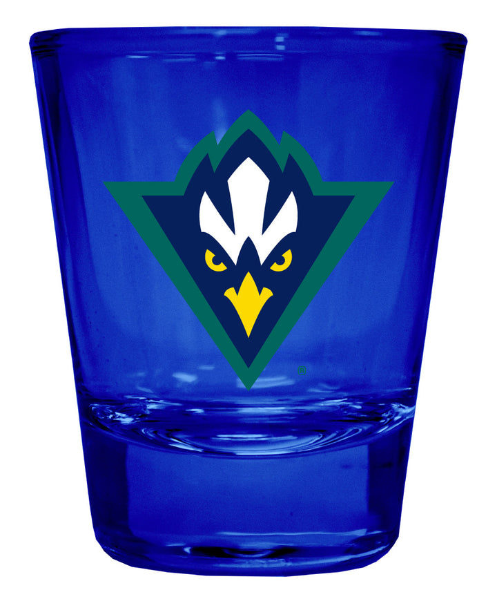 North Carolina Wilmington Seahawks Full Color 2oz Shot Glass Officially Licensed Collegiate Product Image 1